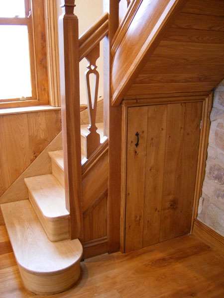 stairs cupboard