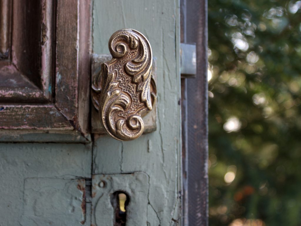 Close up of a Front Door