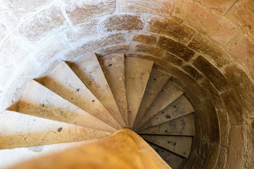 Old Spiral Stairs