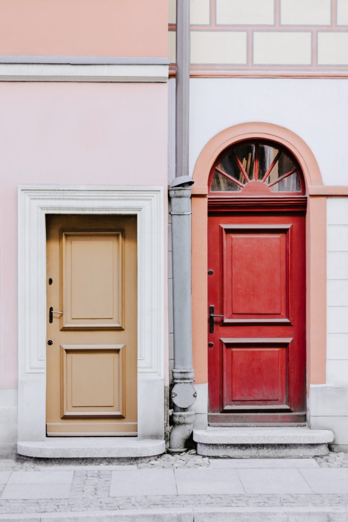 Double Panelled Doors