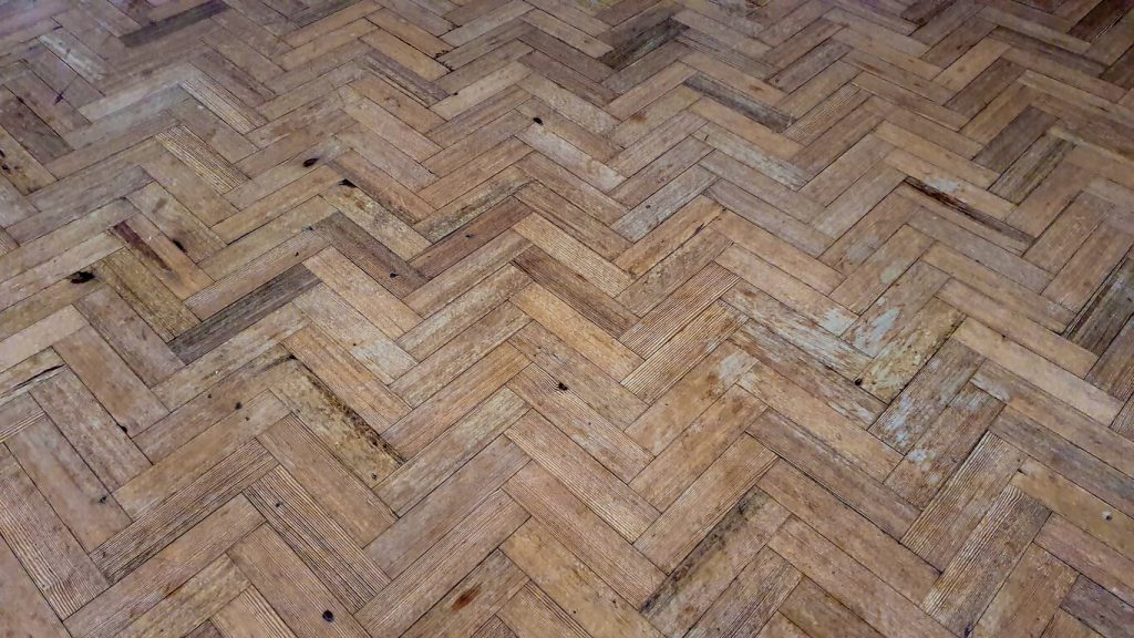 Vintage period wooden flooring