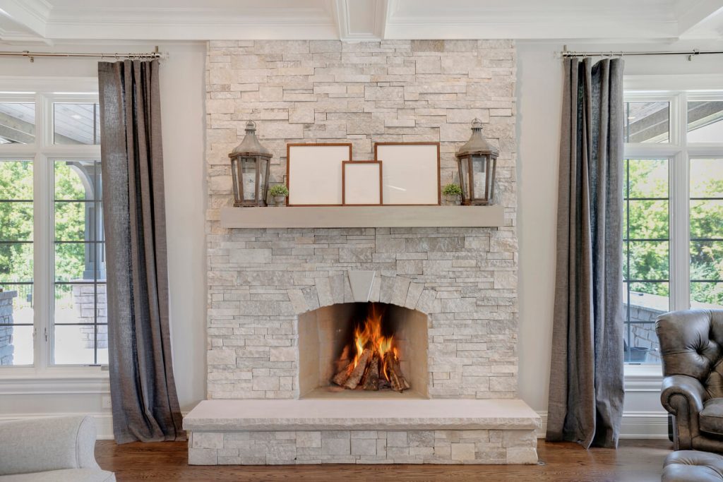 Working Fireplace