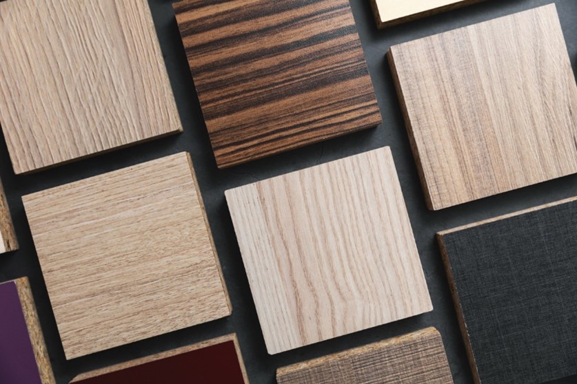 different wood tiles