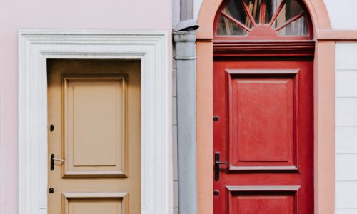 Double Panelled Doors